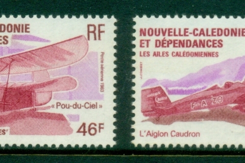 New Caledonia 1983 Vintage Aircraft