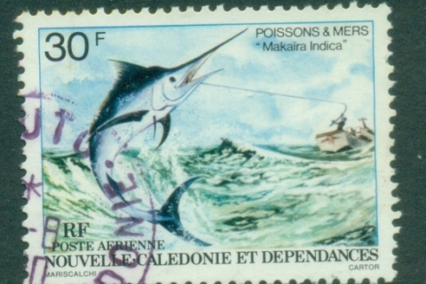New Caledonia 1979 Swordfish Fishing 30f