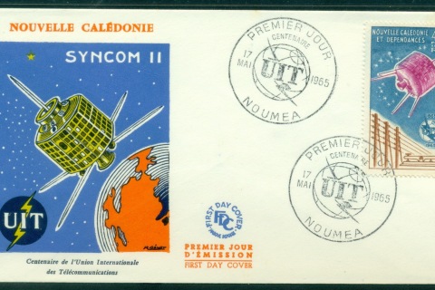 New Caledonia 1965 ITU Centenary FDC