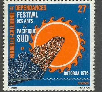 New Caledonia 1976 South Pacific Art