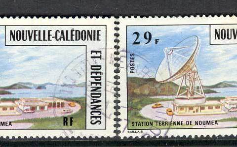 New Caledonia 1977 2x Satellite