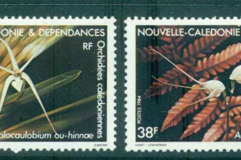 New Caledonia 1984 Orchids