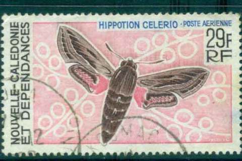 New Caledonia 1967 29f Butterfly