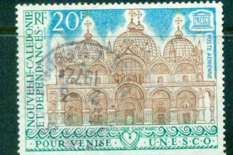 New Caledonia 1972 UNESCO campaign to save Venice