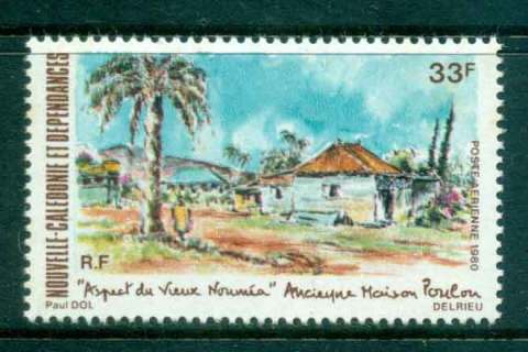 New Caledonia 1980 View of Old Noumea