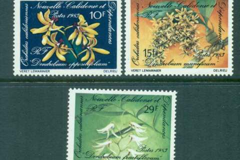 New Caledonia 1983 Orchids