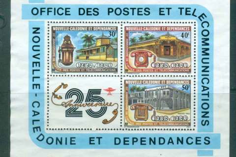 New Caledonia 1983 Post & Telecommunications MS