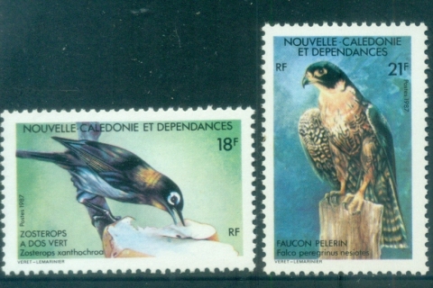 New Caledonia 1987 Birds