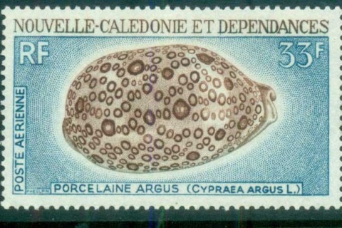 New Caledonia 1970 Shells, Cowrie 35fr