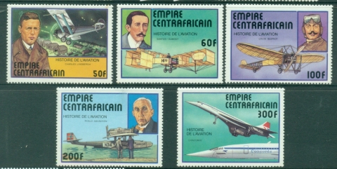 Central-African-Republic-1977-History-of-Aviation-MUH