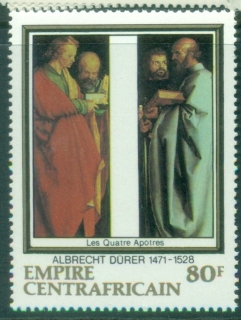 Central-African-Republic-1978-The-450th-Anniversary-of-the-Death-of-Albrecht-Durer-1471-1528-80fr-MUH