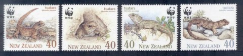 New Zealand 1991 WWF Tuatara, Reptile