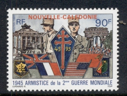 New Caledonia 1995 End of WWII 50th Anniv