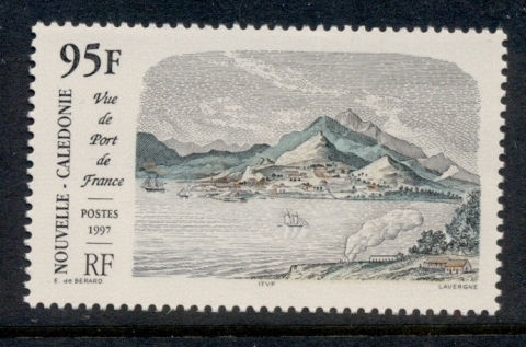 New Caledonia 1997 Engraving, Port de France