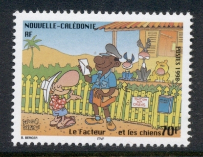 New Caledonia 1998 Postman, Dogs