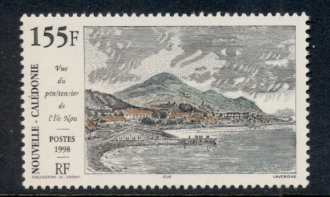 New Caledonia 1998 Engraving, Nou Island