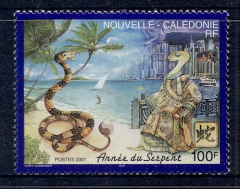 New Caledonia 2001 New year of the Snake