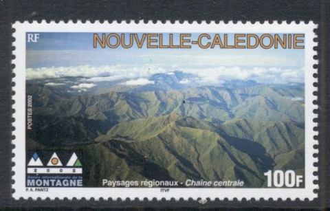 New Caledonia 2002 Intl. Year of Mountains