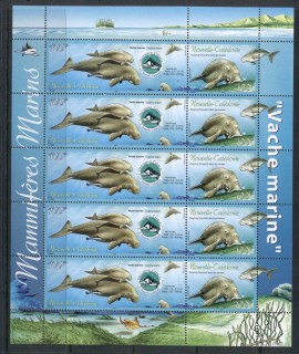 New Caledonia 2003 Marine Life, Operation Cetacean, Whales sheetlet