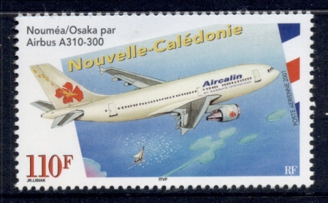 New Caledonia 2001 Airbus, Noumea-Osaka Service