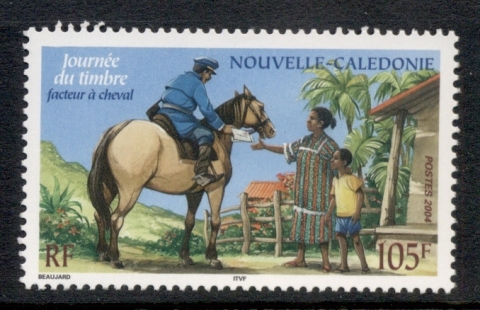 New Caledonia 2004 Stamp day