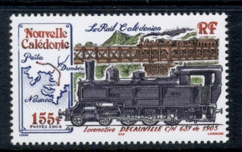 New Caledonia 2004 Railroads, Trains