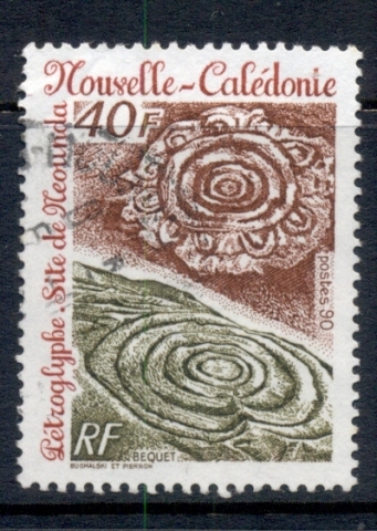 New Caledonia 1990 Petroglyphs 40f