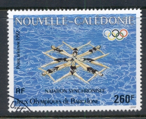 New Caledonia 1992 Summer Olympics Barcelona Swimming