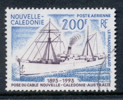 New Caledonia 1993 Telephone Cable Laying Ship