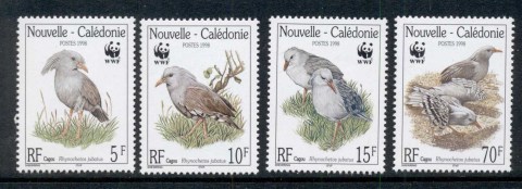 New Caledonia 1998 WWF Kagu bird