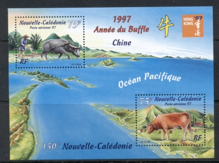 New Caledonia 1997 New year of the Buffalo MS