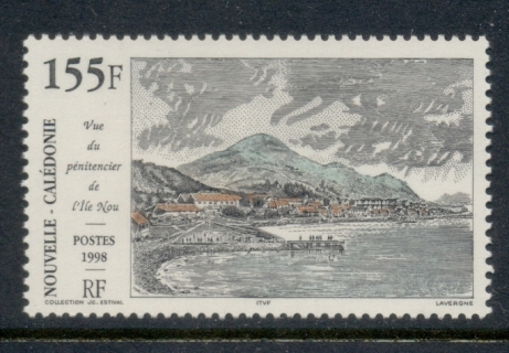 New Caledonia 1998 Nou Island Engraving