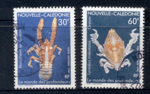 New Caledonia 1990 Crustaceans