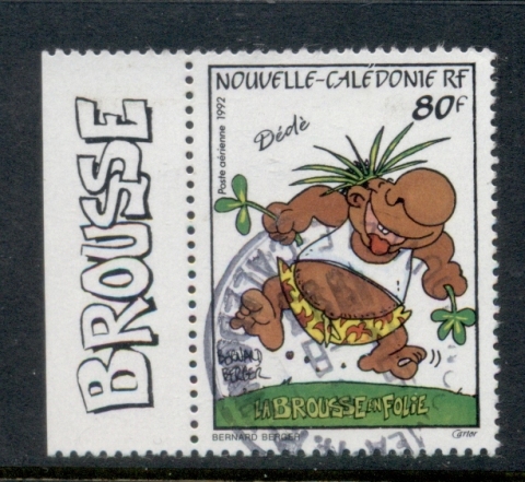 New Caledonia 1992 Cartoon Characters