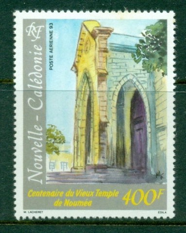 New Caledonia 1993 Noumea temple centenary
