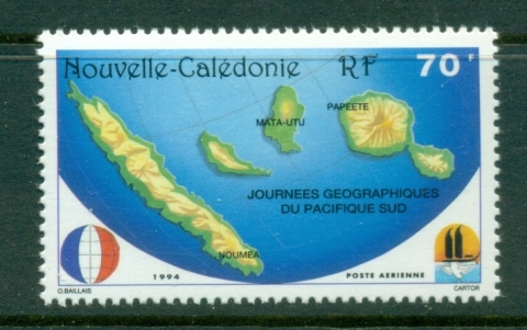 New Caledonia 1994 South Pacific Geography Day