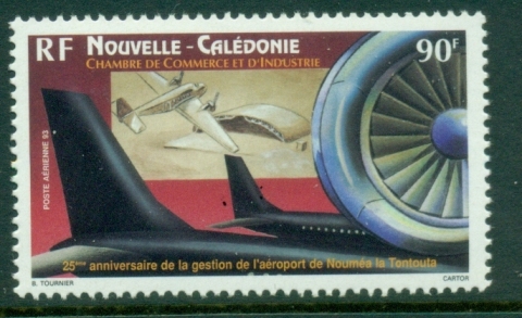 New Caledonia 1993 Tontouta Airport 25th Anniv