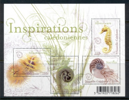 New Caledonia 2016 Caledonian Inspiration, Marine Life MS