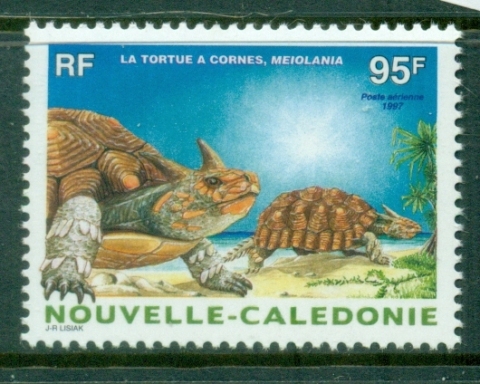 New Caledonia 1997 Horned Turtle