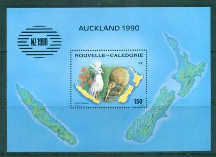 New Caledonia 1990 Zew Zealand Stamp Ex MS