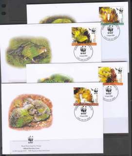 New Zealand 2005 WWF Kakopo FDC