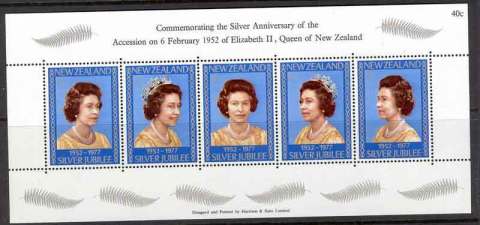 New Zealand 1977 QEII Silver Jubilee