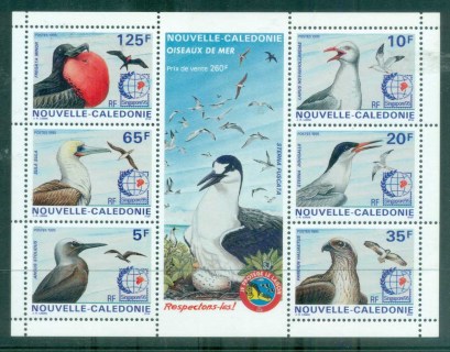 New Caledonia 1995 Singapore '95, Birds MS