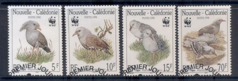 New Caledonia 1998 WWF Kagu, Bird