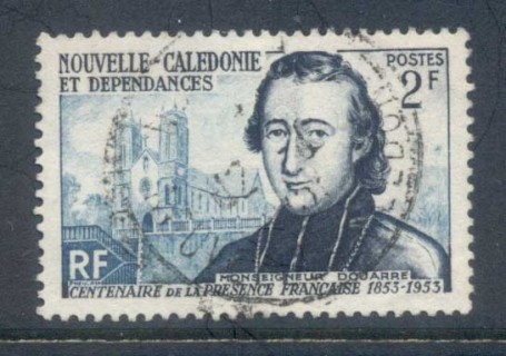 New-Caledonia-1953-Douarne-Cathederal-FU