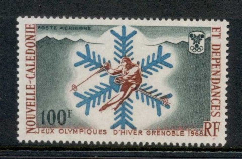 New-Caledonia-1967-Winter-Olympics-Grenoble-MUH