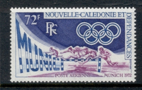 New-Caledonia-1972-Summer-Olympics-Munich-MUH