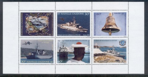 New-Caledonia-1994-Naval-Ships-booklet-pane-MUH