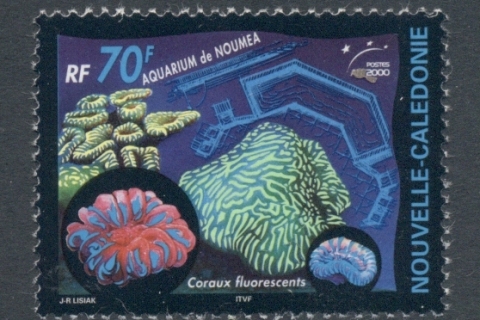 New Caledonia 2000 Marine Life, Noumea Aquarium, Coral 70f