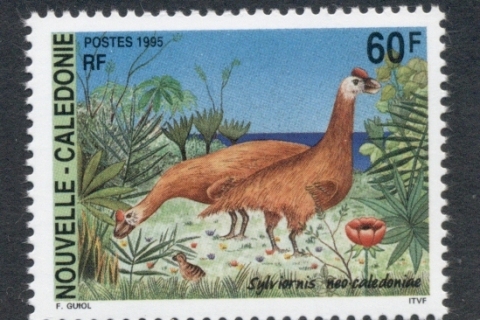 New Caledonia 1995 Prehistoric Animals, Fossil Bird